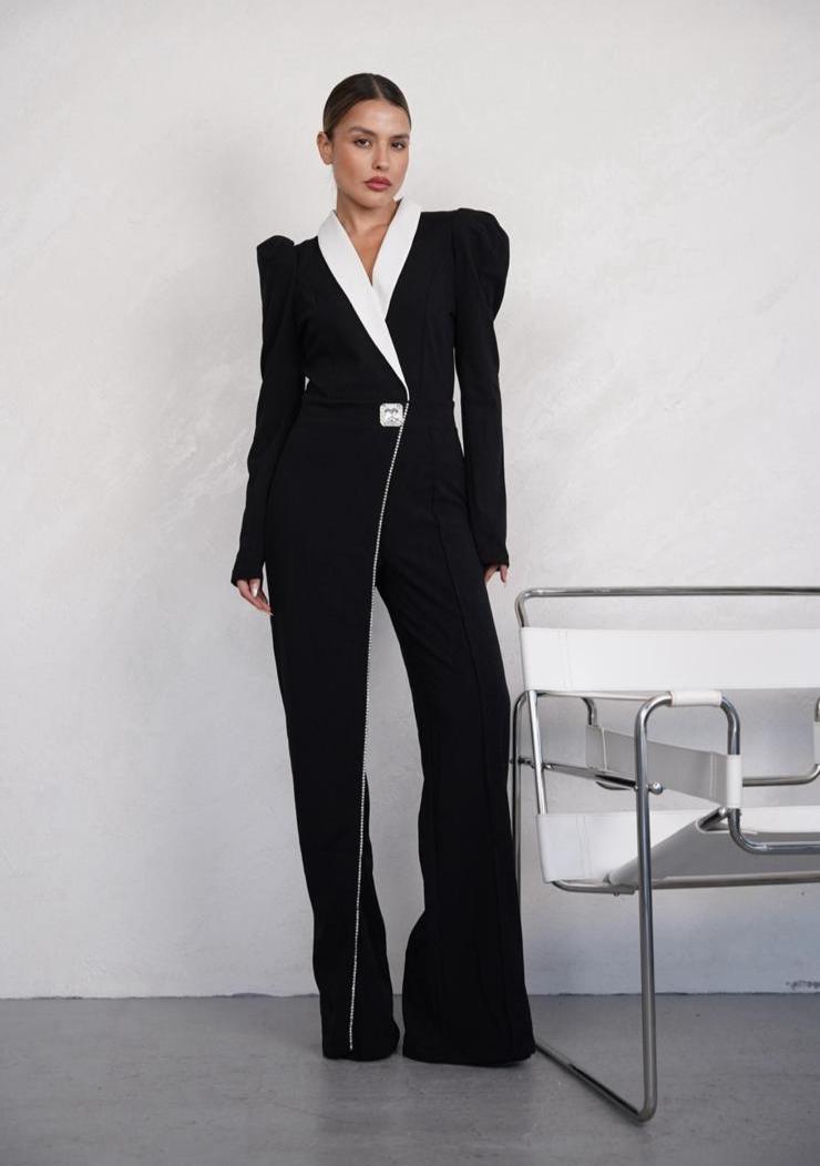 אוברול כפתור יהלום