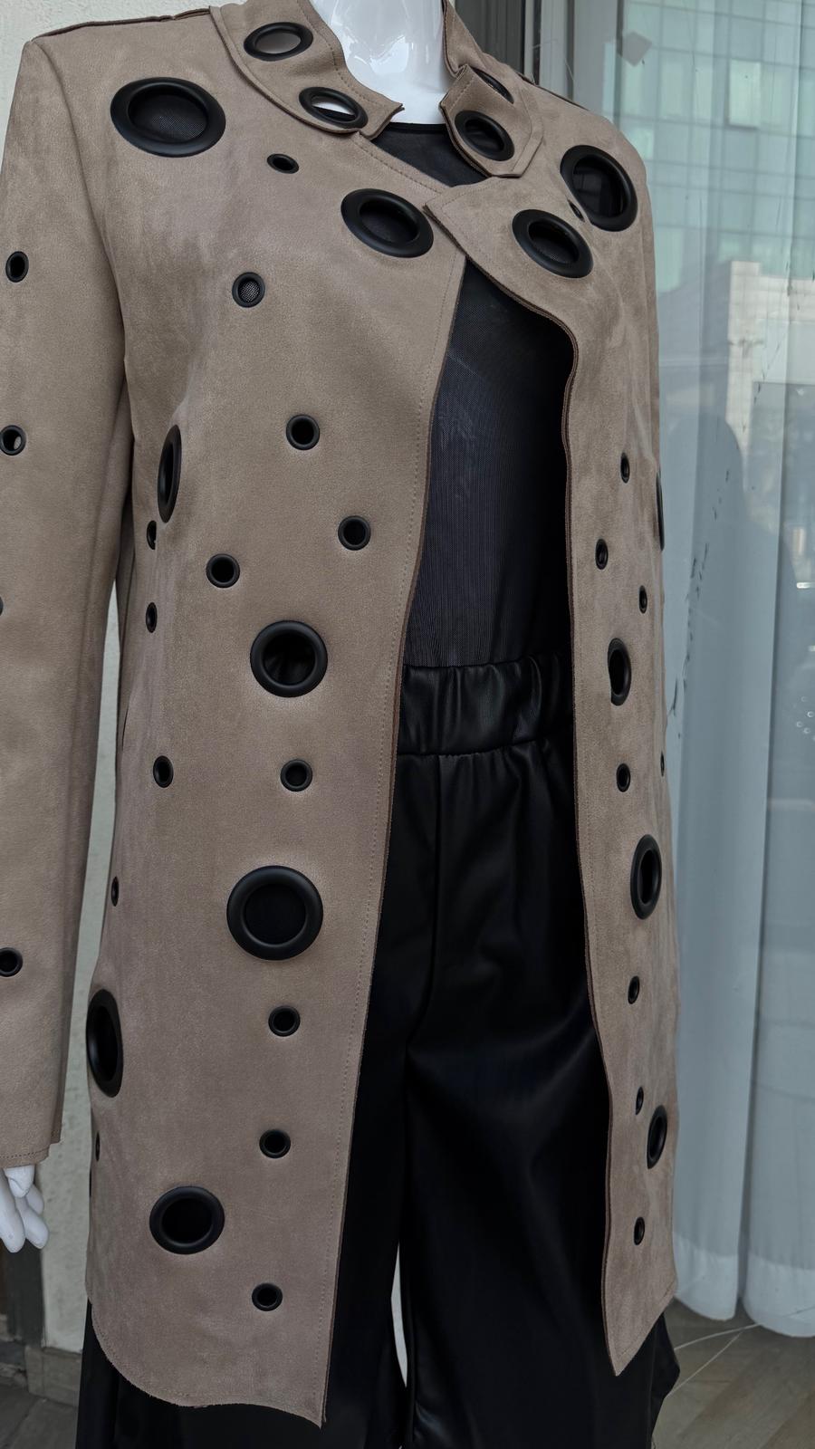 גקט זמש טבעות