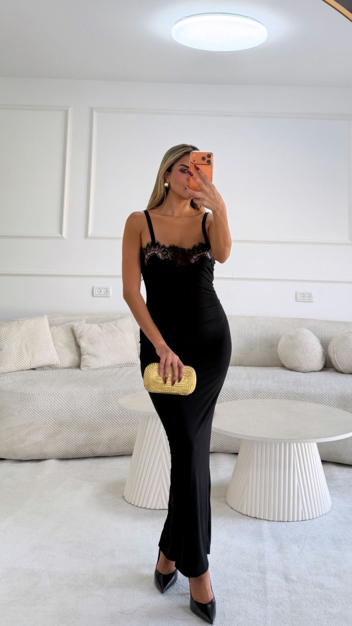 שמלה שילוב תחרה