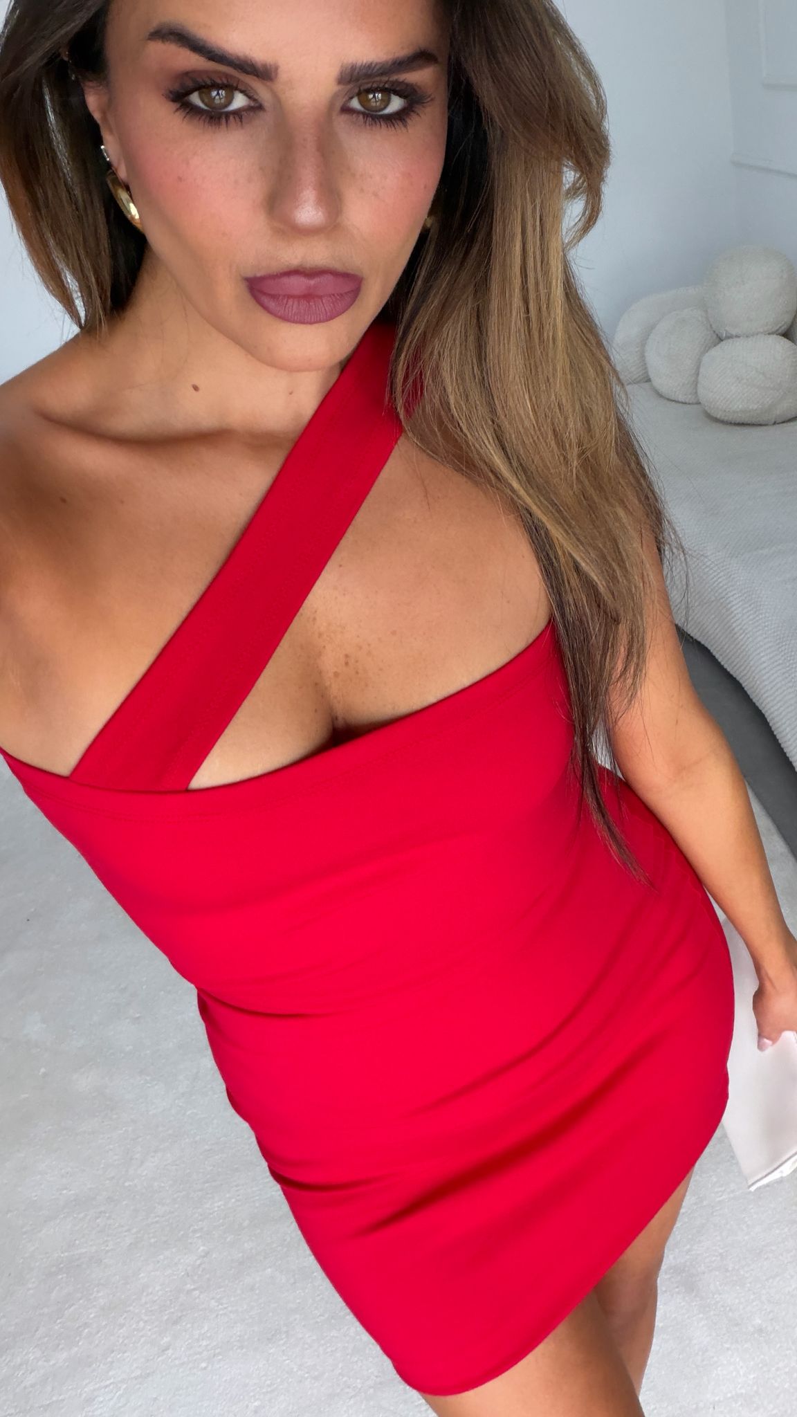 שמלה  איסמטרית בד מחטב