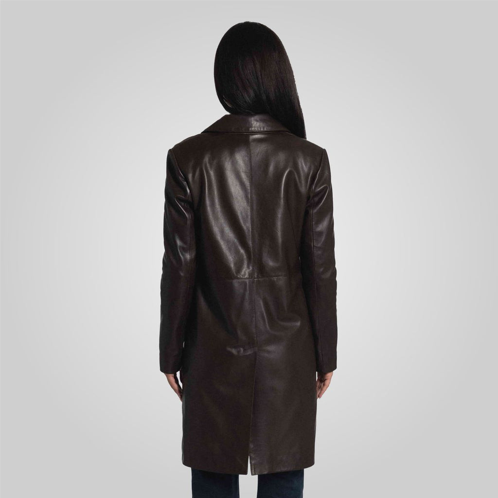 מעיל עור Melinda