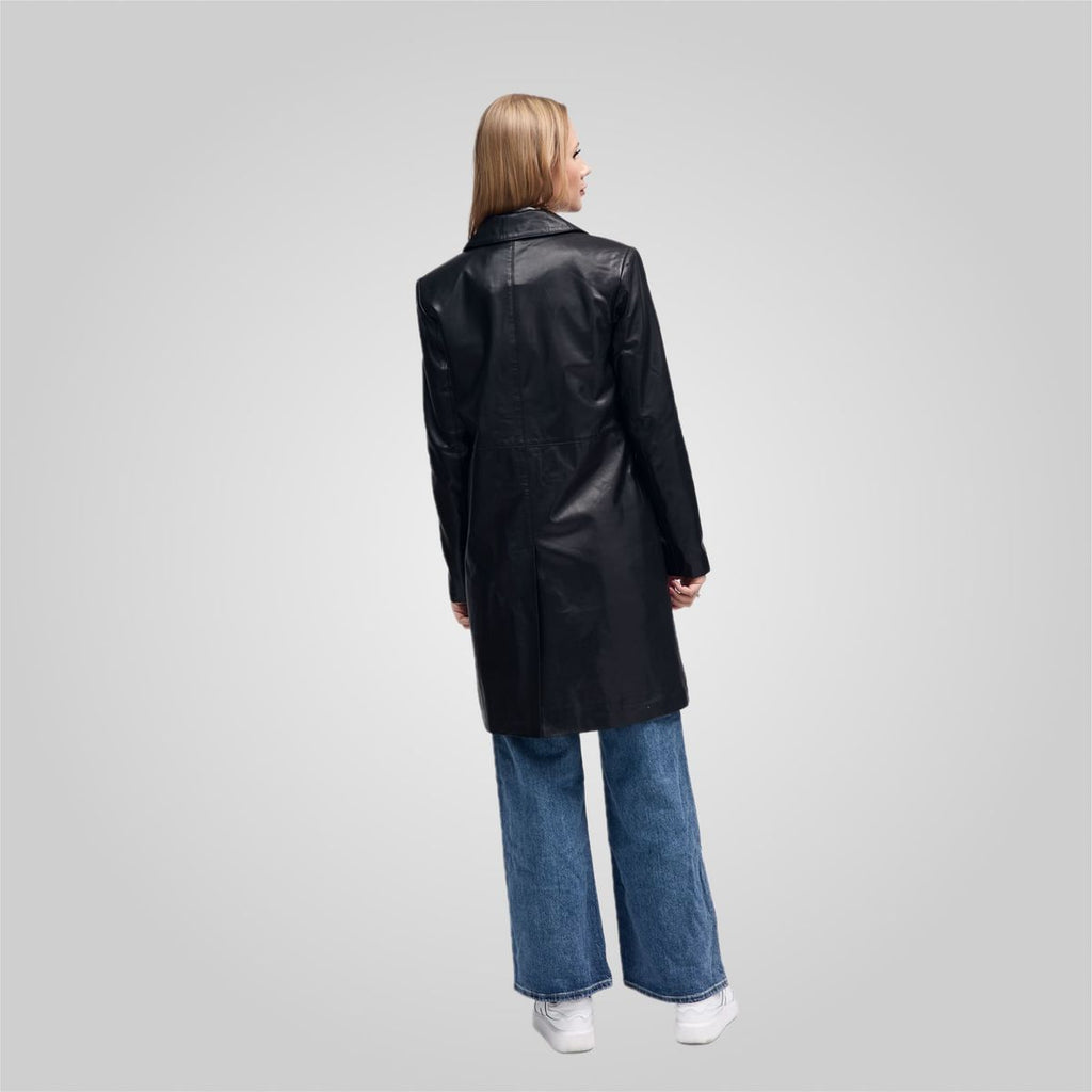 מעיל עור Melinda