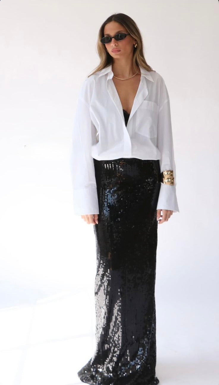 חצאית פייטים מידות